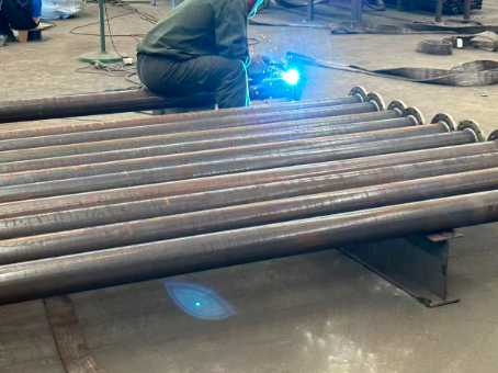 开封20#无缝注浆管加工108*6钢花管棚管